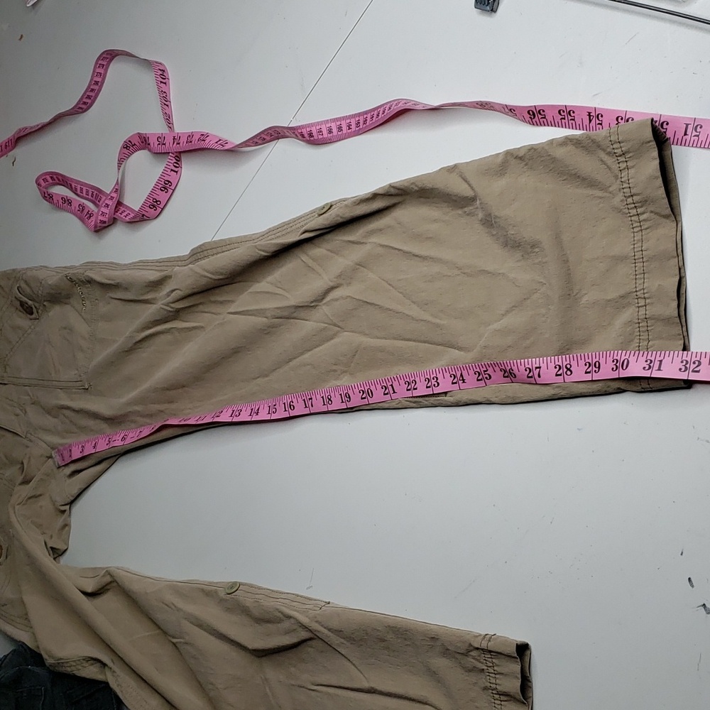 Marmot Ginny Cotton Convertible Lightweight Straigt Leg Pants Size 6 Outdoor - Picture 14 of 16